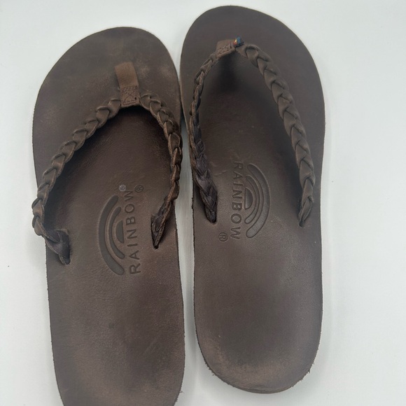 Ladies braided Rainbow sandal. - Picture 6 of 12